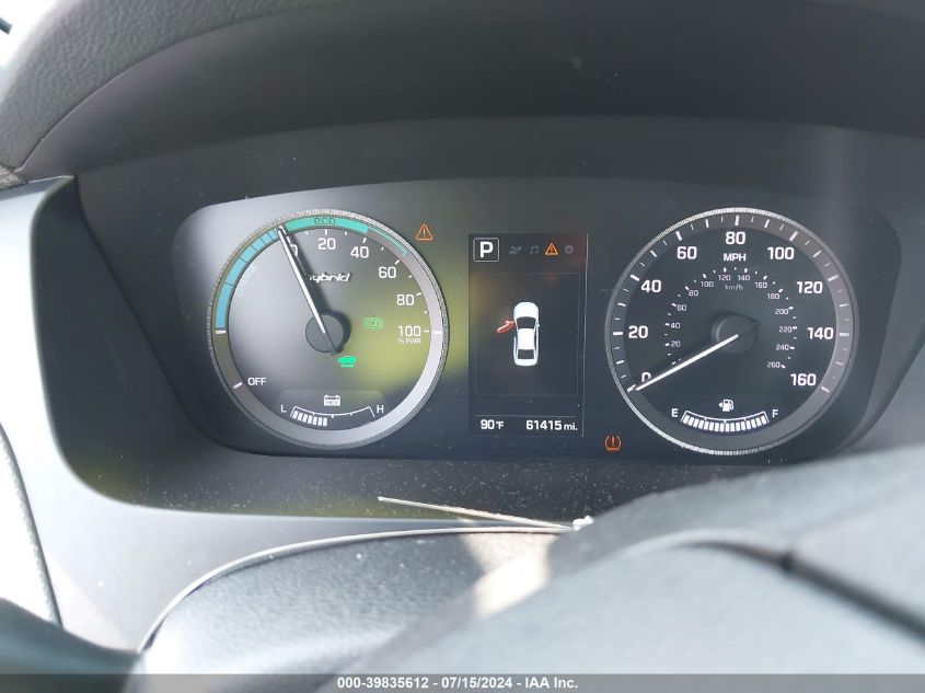 2016 Hyundai Sonata Hybrid Se VIN: KMHE24L17GA036120 Lot: 39835612