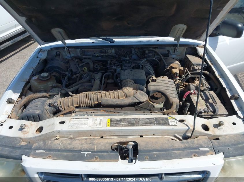 2001 Ford Ranger Xl/Xlt VIN: 1FTYR10D31TA81500 Lot: 39835619