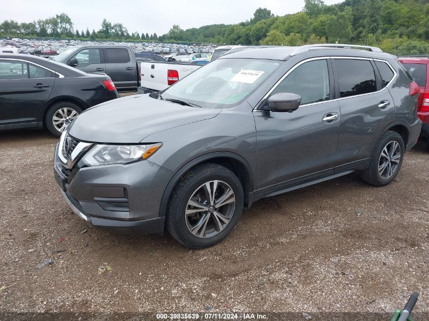 2019 Nissan Rogue Sv VIN: 5N1AT2MV3KC820860 Lot: 39835639