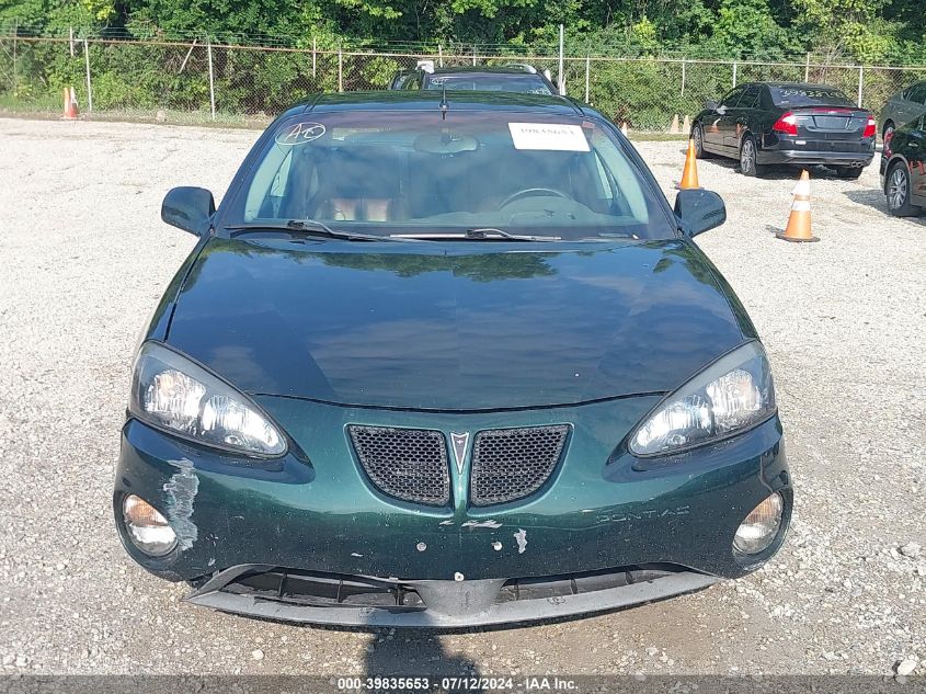 2004 Pontiac Grand Prix Gt2 VIN: 2G2WS522241169659 Lot: 39835653