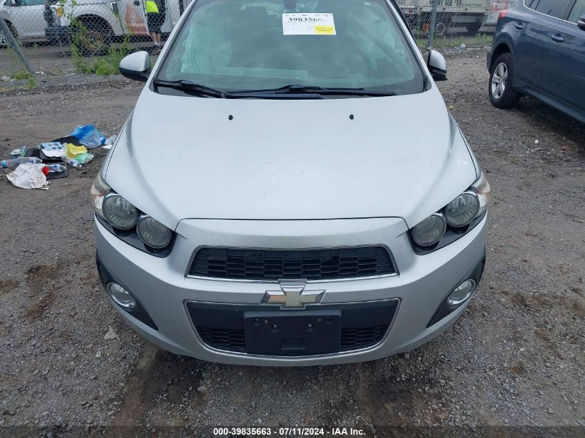 2014 Chevrolet Sonic Ltz Auto VIN: 1G1JE6SBXE4219600 Lot: 39835663