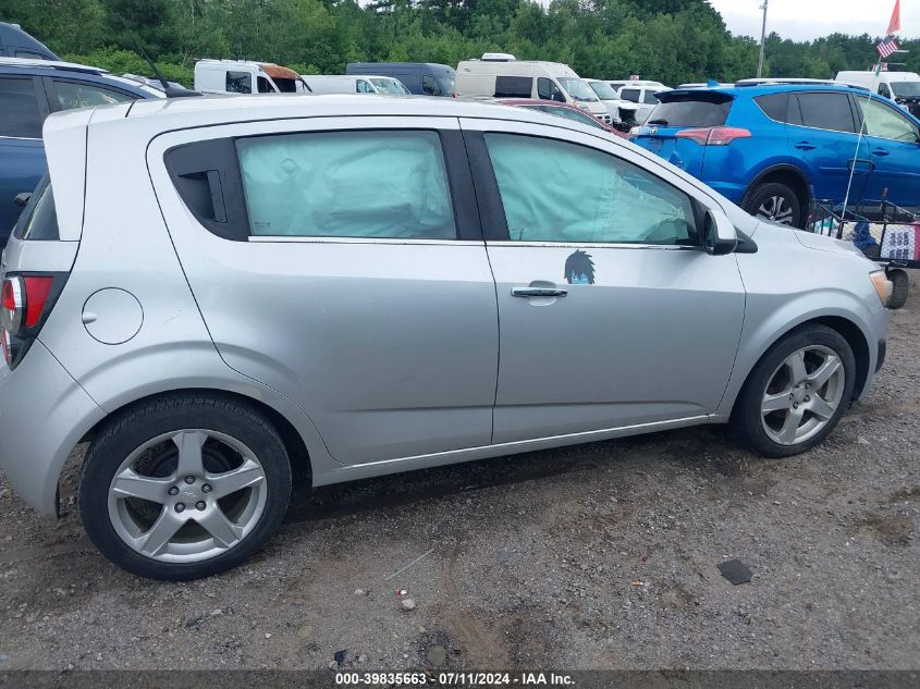 2014 Chevrolet Sonic Ltz Auto VIN: 1G1JE6SBXE4219600 Lot: 39835663