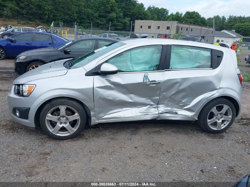 2014 Chevrolet Sonic Ltz Auto VIN: 1G1JE6SBXE4219600 Lot: 39835663