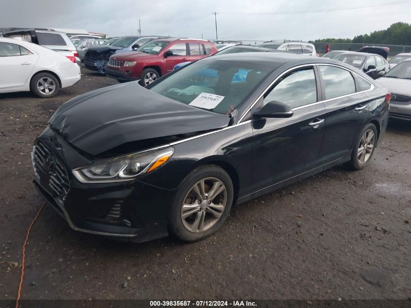 5NPE34AF0JH598263 2018 HYUNDAI SONATA - Image 2