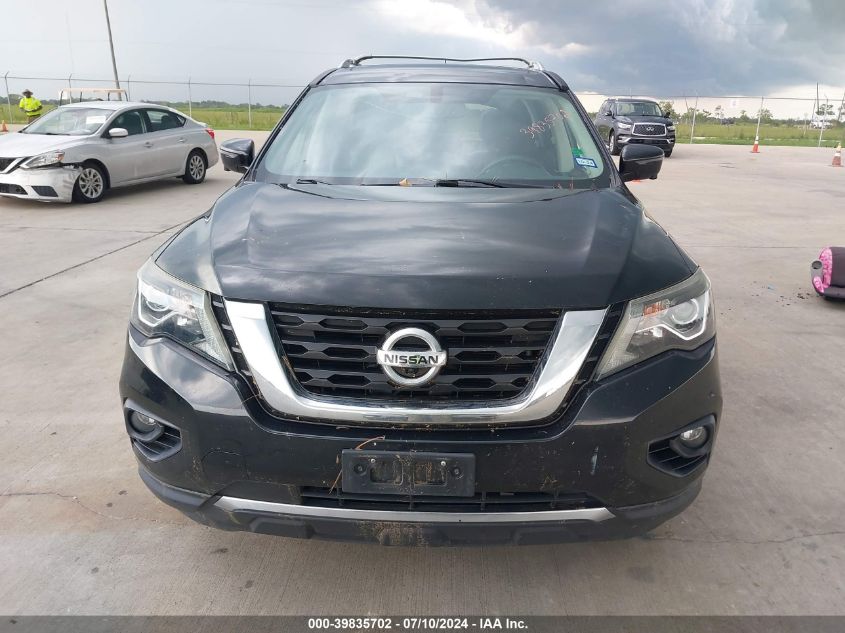 2018 Nissan Pathfinder S/Sv/Sl/Platinum VIN: 5N1DR2MN0JC624837 Lot: 39835702