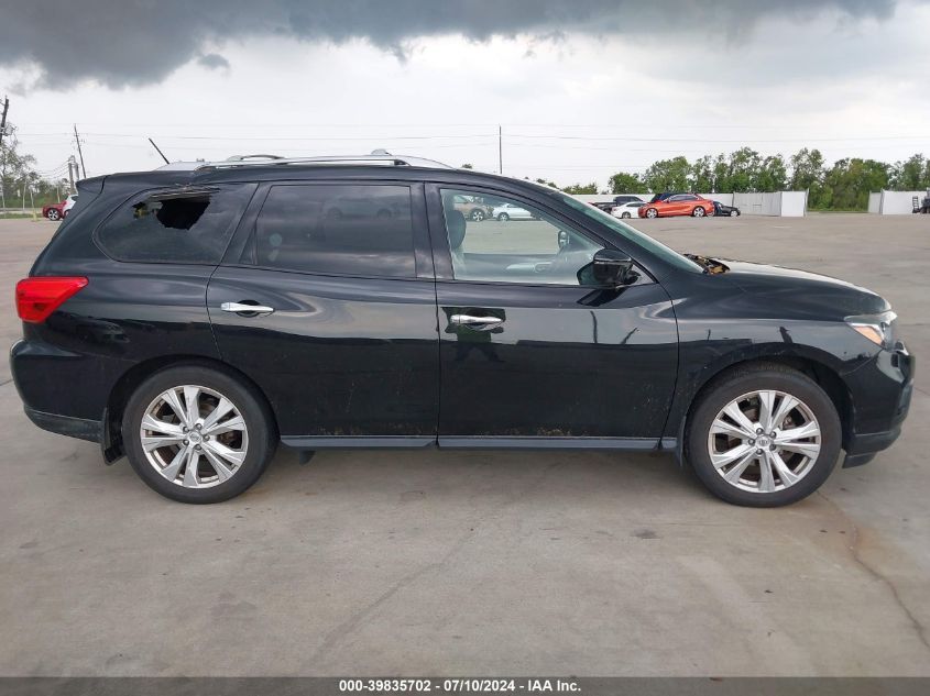 2018 Nissan Pathfinder S/Sv/Sl/Platinum VIN: 5N1DR2MN0JC624837 Lot: 39835702