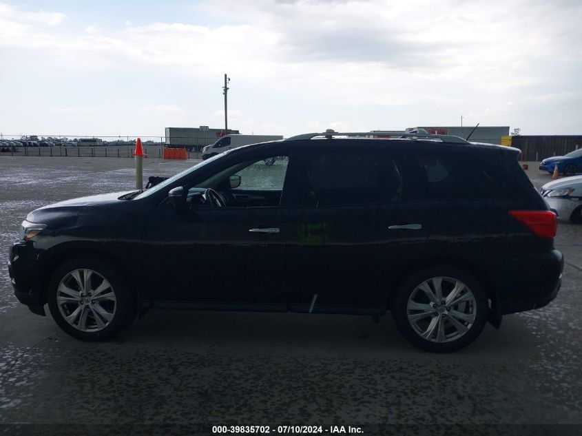 2018 Nissan Pathfinder S/Sv/Sl/Platinum VIN: 5N1DR2MN0JC624837 Lot: 39835702