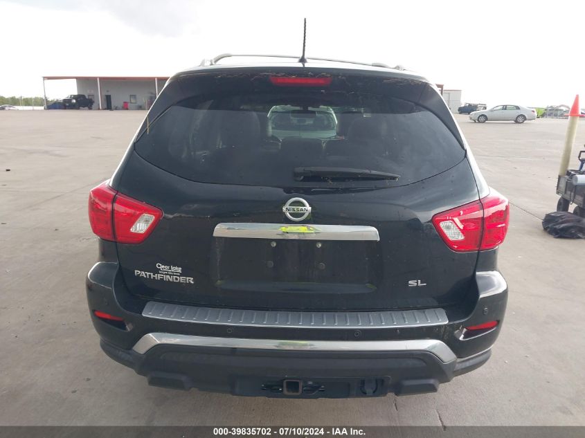 2018 Nissan Pathfinder S/Sv/Sl/Platinum VIN: 5N1DR2MN0JC624837 Lot: 39835702