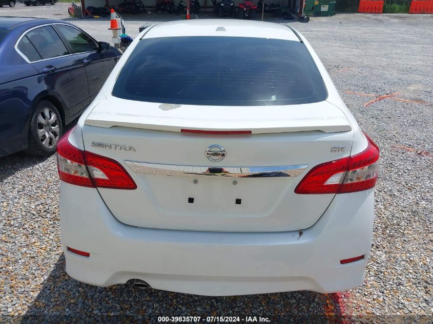 2015 Nissan Sentra Sr VIN: 3N1AB7AP8FY264409 Lot: 39835707