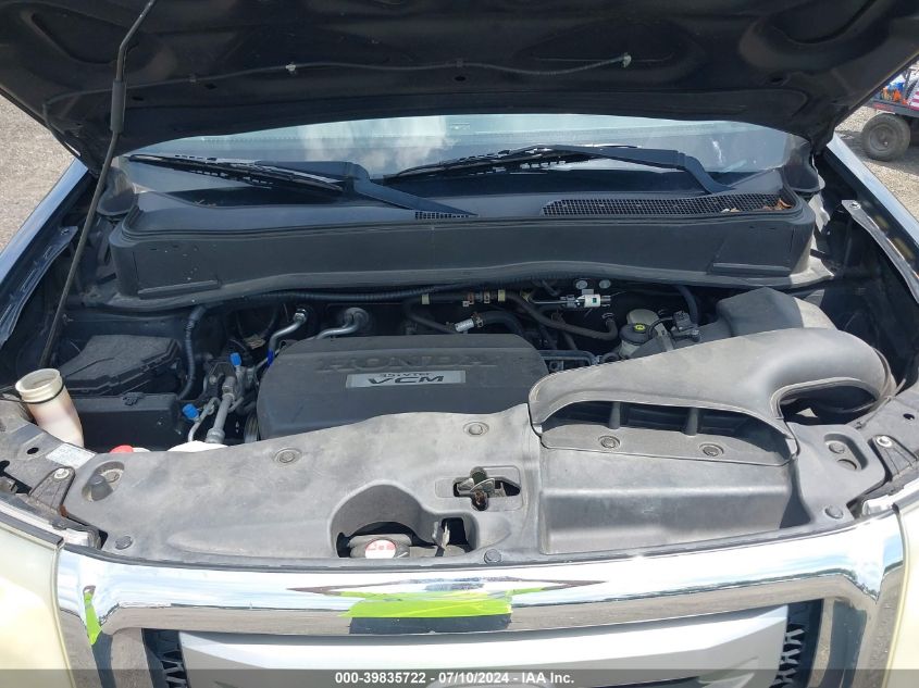 2009 Honda Pilot Ex-L VIN: 5FNYF48649B039612 Lot: 39835722