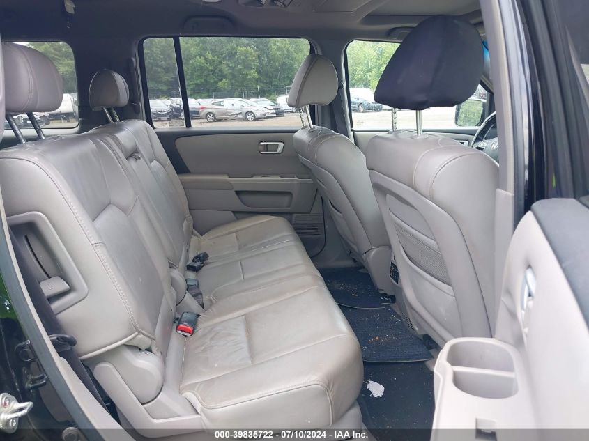 2009 Honda Pilot Ex-L VIN: 5FNYF48649B039612 Lot: 39835722