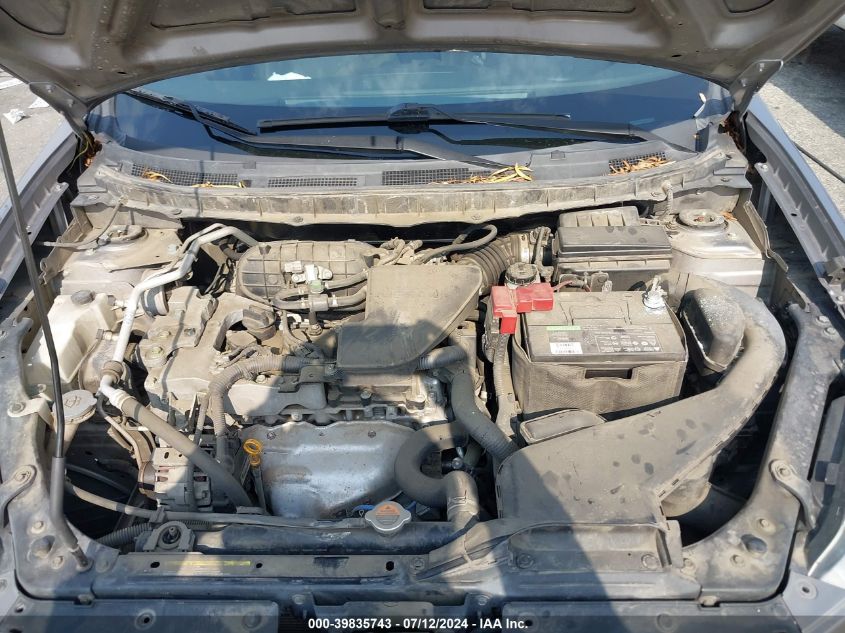 2015 Nissan Rogue Select S VIN: JN8AS5MT9FW665960 Lot: 39835743