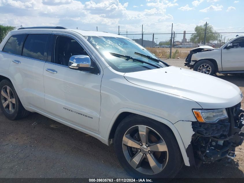 2015 Jeep Grand Cherokee Overland VIN: 1C4RJFCG9FC612446 Lot: 39835763