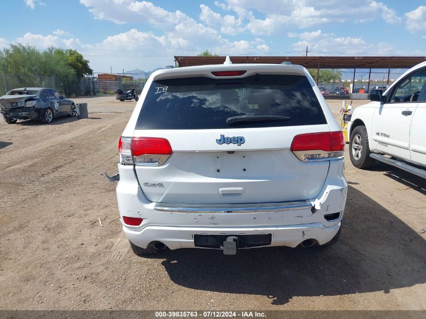 2015 Jeep Grand Cherokee Overland VIN: 1C4RJFCG9FC612446 Lot: 39835763