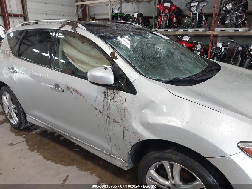 2012 Nissan Murano S/Sl/Le VIN: JN8AZ1MWXCW210013 Lot: 39835765