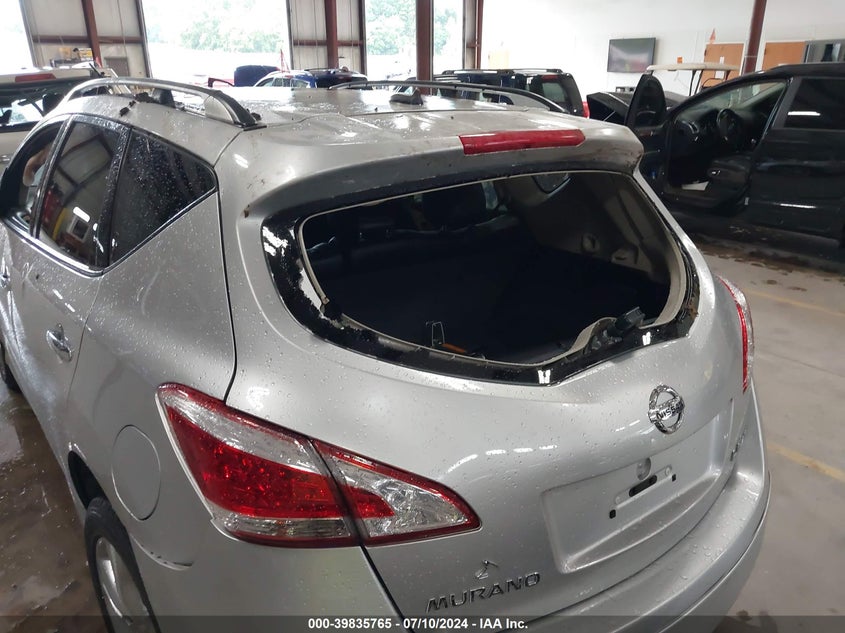 2012 Nissan Murano S/Sl/Le VIN: JN8AZ1MWXCW210013 Lot: 39835765
