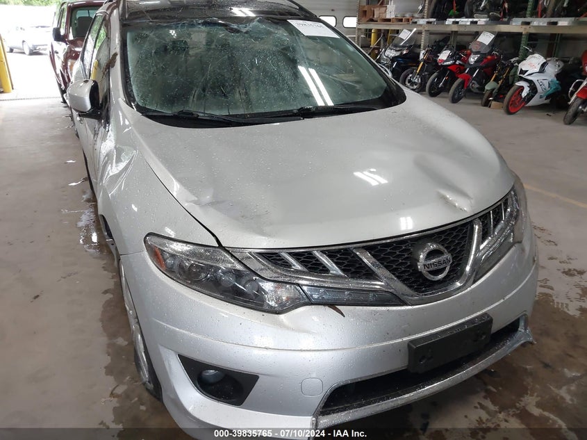2012 Nissan Murano S/Sl/Le VIN: JN8AZ1MWXCW210013 Lot: 39835765