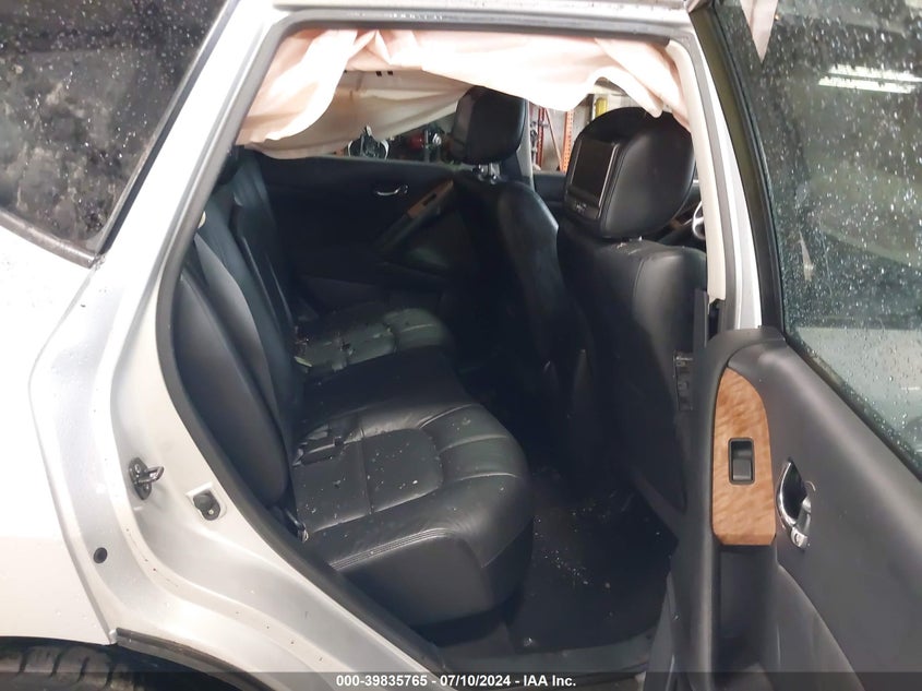 2012 Nissan Murano S/Sl/Le VIN: JN8AZ1MWXCW210013 Lot: 39835765