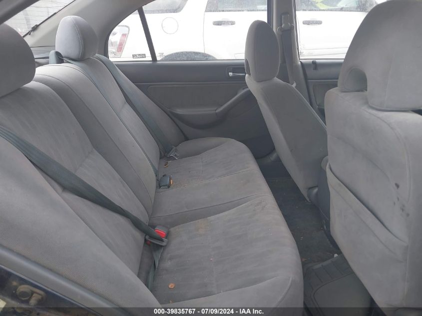 2003 Honda Civic Ex VIN: 2HGES26743H554837 Lot: 39835767