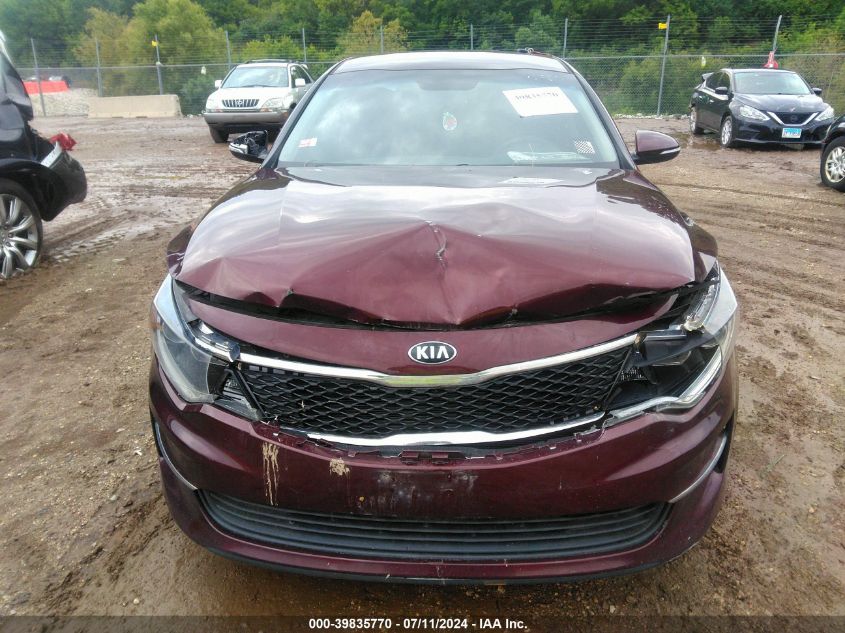 2016 Kia Optima Lx VIN: 5XXGT4L33GG100220 Lot: 39835770