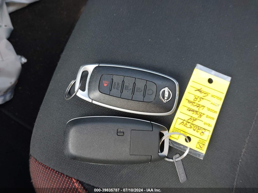 2024 Nissan Versa Sr VIN: 3N1CN8FV0RL820534 Lot: 39835787