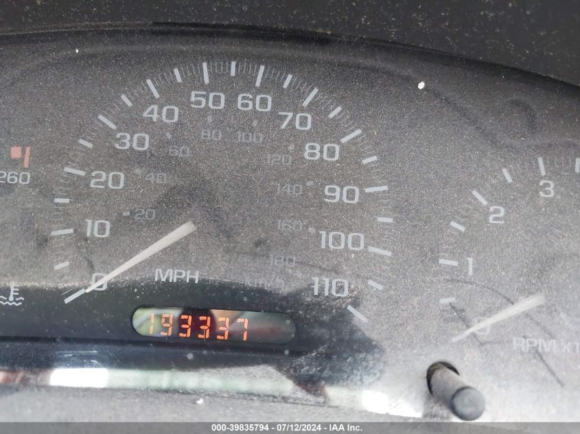 2001 Chevrolet Cavalier VIN: 1G1JC124517176013 Lot: 39835794