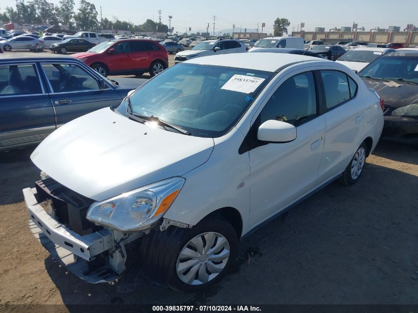 ML32F3FJ5LHF06511 2020 Mitsubishi Mirage G4 Es