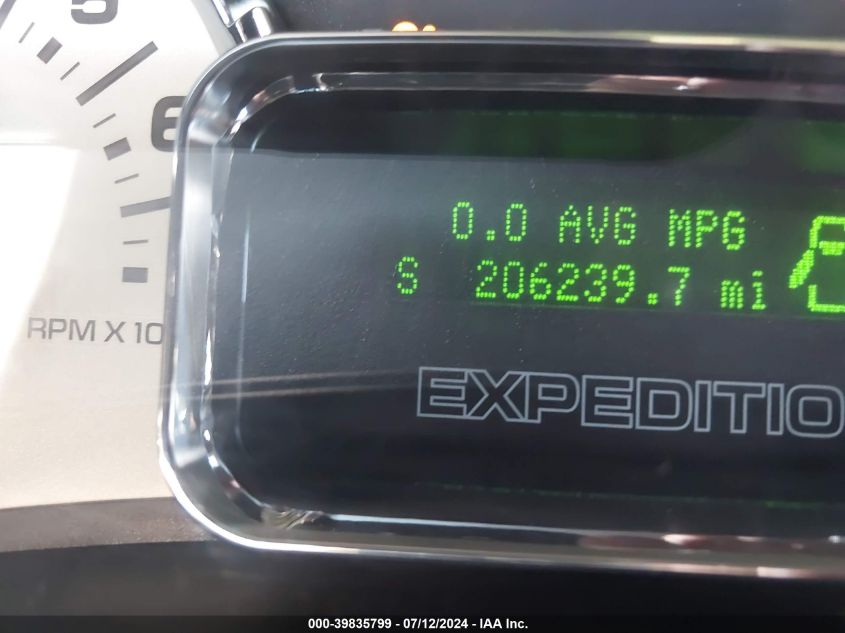 2011 Ford Expedition Limited VIN: 1FMJU2A57BEF44415 Lot: 39835799