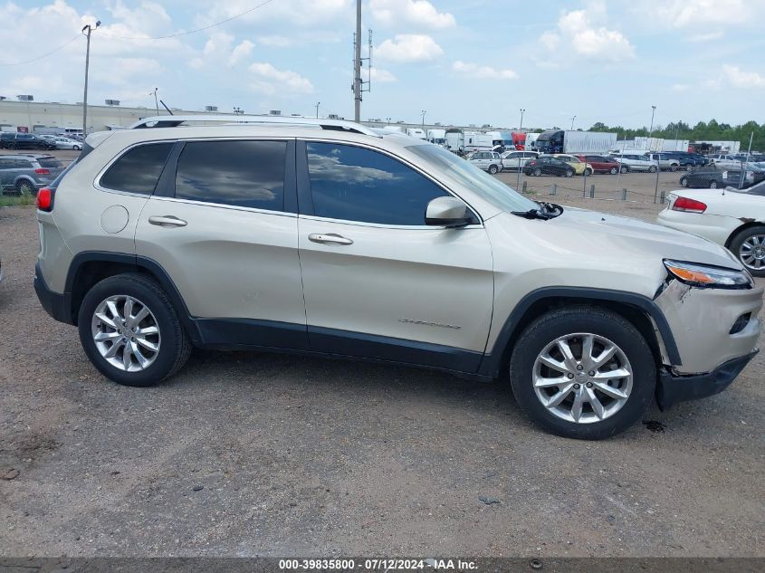 2015 Jeep Cherokee Limited VIN: 1C4PJMDS6FW630092 Lot: 39835800