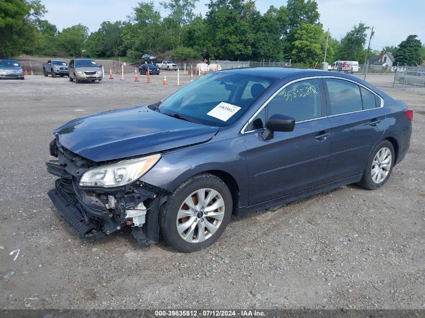 2016 Subaru Legacy 2.5I VIN: 4S3BNAA6XG3010918 Lot: 39835812