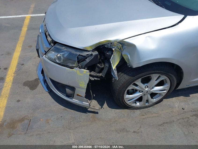 2012 Ford Fusion Se VIN: 3FAHP0HA7CR310457 Lot: 39835866