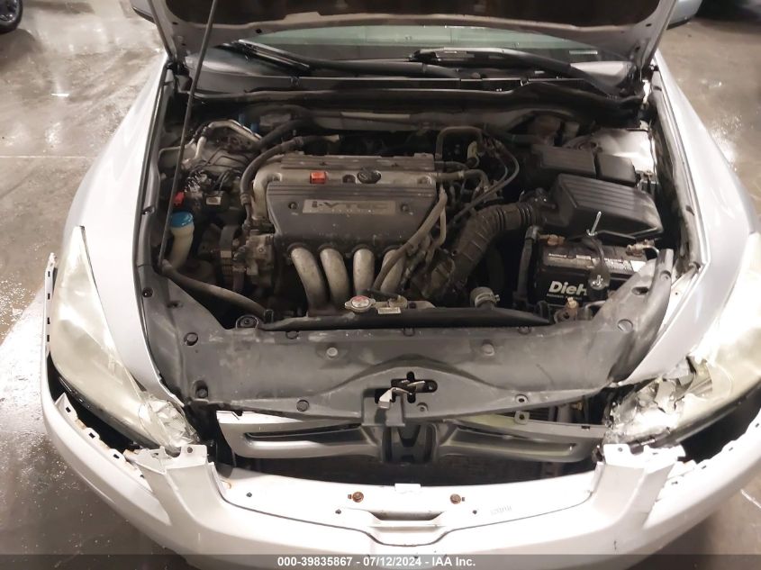 2005 Honda Accord 2.4 Lx VIN: 1HGCM55445A172092 Lot: 39835867