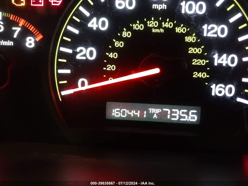 2005 Honda Accord 2.4 Lx VIN: 1HGCM55445A172092 Lot: 39835867