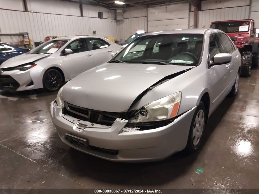 2005 Honda Accord 2.4 Lx VIN: 1HGCM55445A172092 Lot: 39835867