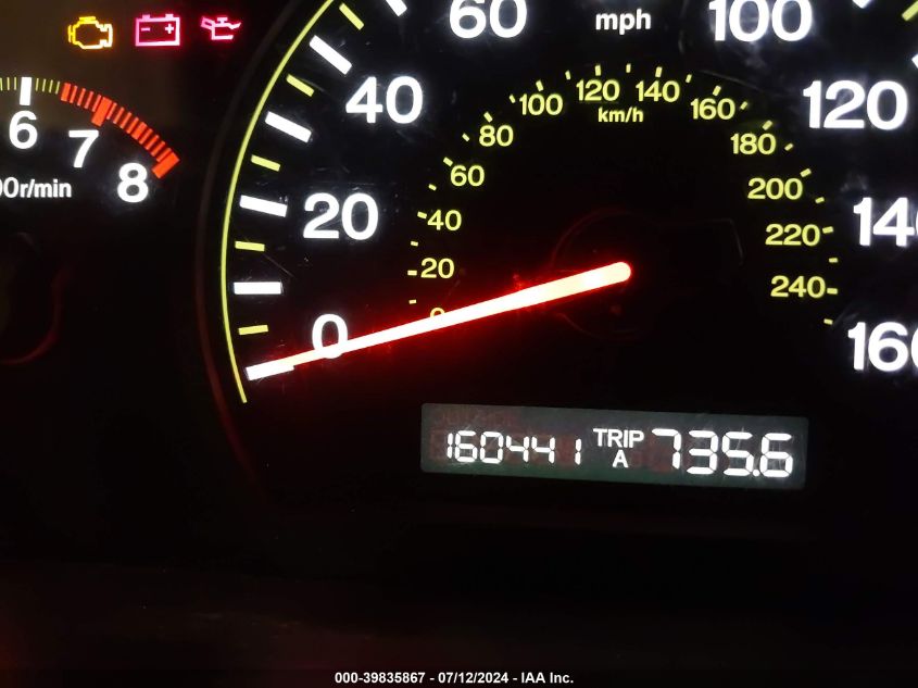 2005 Honda Accord 2.4 Lx VIN: 1HGCM55445A172092 Lot: 39835867