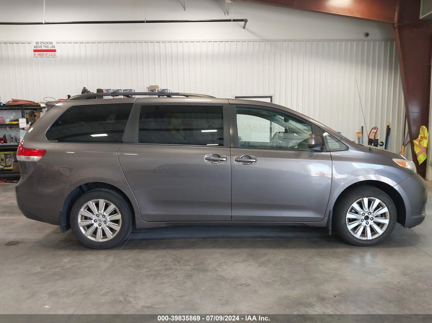 2014 Toyota Sienna Le 7 Passenger VIN: 5TDJK3DC0ES072213 Lot: 39835869