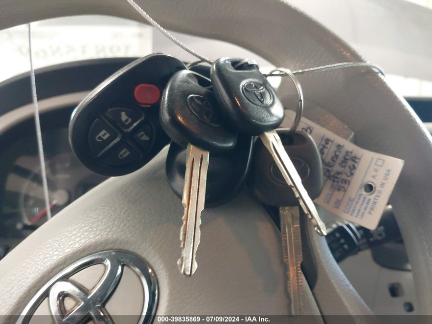 2014 Toyota Sienna Le 7 Passenger VIN: 5TDJK3DC0ES072213 Lot: 39835869