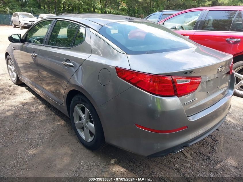 5XXGM4A76FG382905 | 2015 KIA OPTIMA