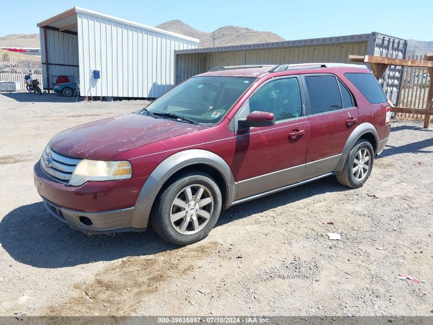 2008 Ford Taurus X Sel VIN: 1FMDK02W08GA01743 Lot: 39835897