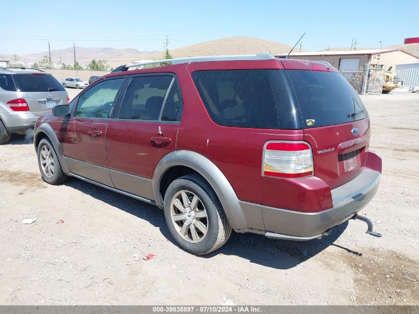 2008 Ford Taurus X Sel VIN: 1FMDK02W08GA01743 Lot: 39835897