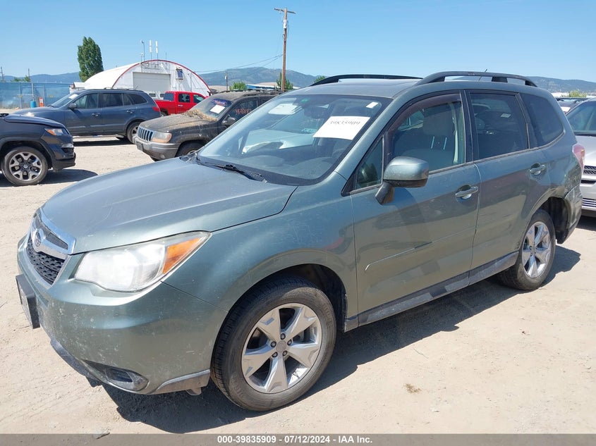 2015 SUBARU FORESTER 2.5I PREMIUM - JF2SJADC0FH419901