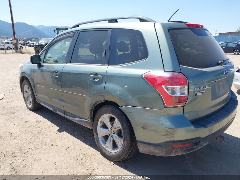2015 SUBARU FORESTER 2.5I PREMIUM - JF2SJADC0FH419901