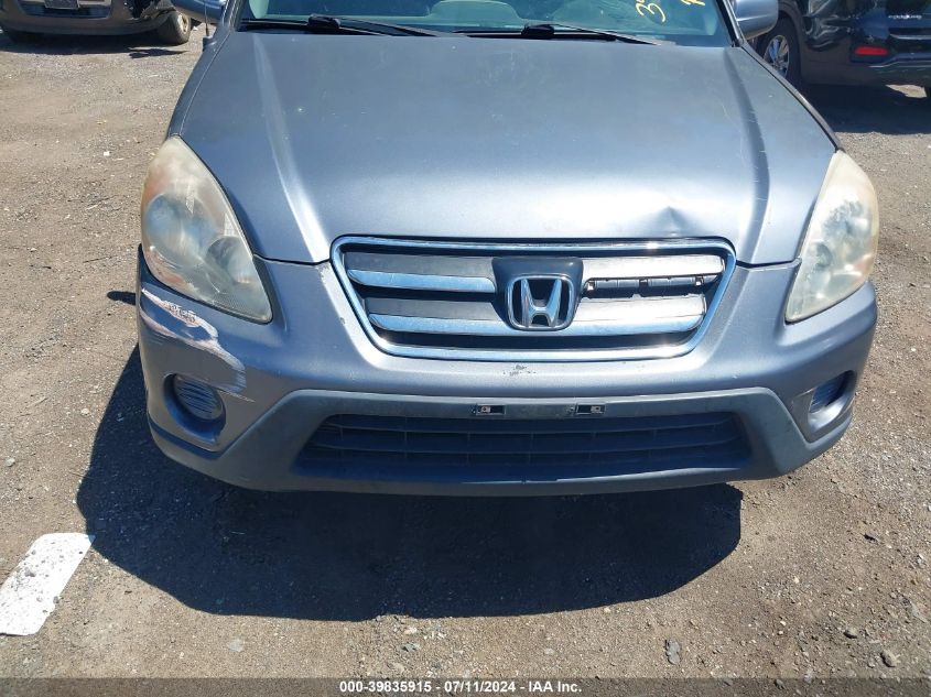 2005 Honda Cr-V Se VIN: SHSRD78995U326758 Lot: 39835915