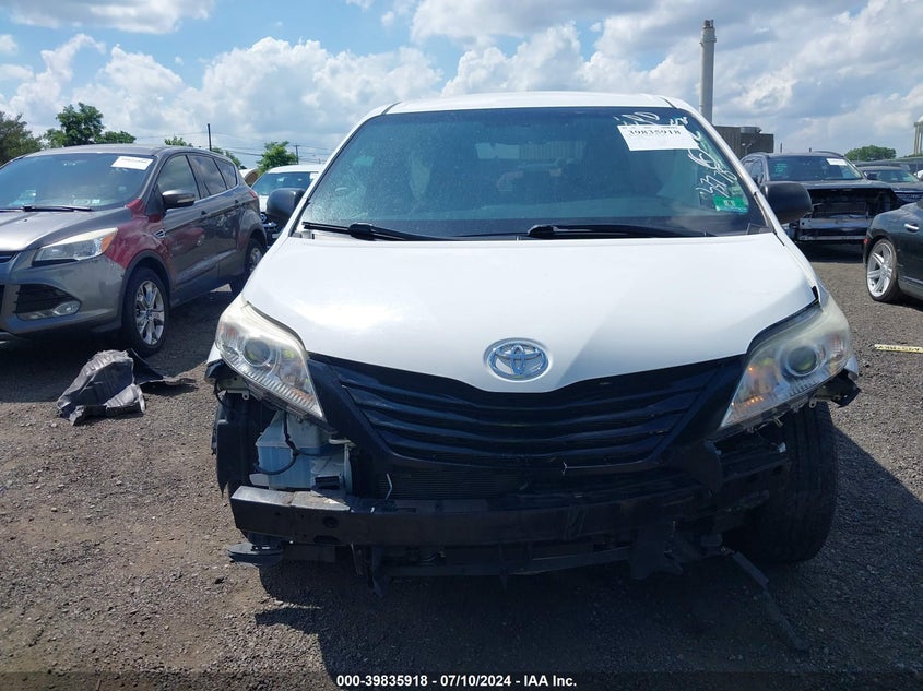 2016 Toyota Sienna L 7 Passenger VIN: 5TDZK3DC0GS733776 Lot: 39835918
