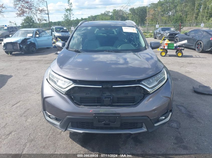 2018 Honda Cr-V Touring VIN: 7FARW2H97JE001349 Lot: 39835935