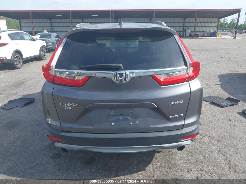 2018 Honda Cr-V Touring VIN: 7FARW2H97JE001349 Lot: 39835935