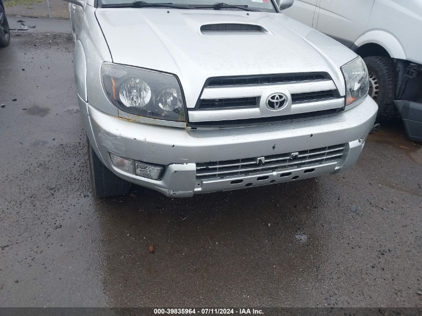 2005 Toyota 4Runner Sr5 Sport V6 VIN: JTEBU14R558041630 Lot: 39835964