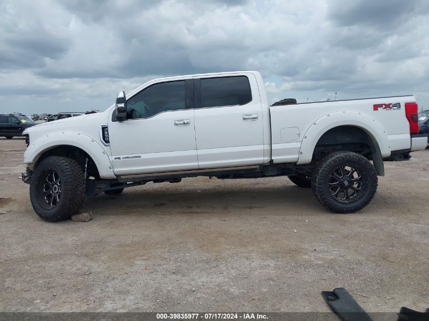 2017 Ford F-250 Platinum VIN: 1FT7W2BT3HEB19224 Lot: 39835977