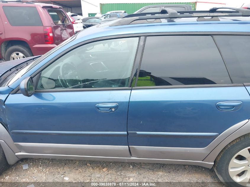 2009 Subaru Outback 2.5I Limited VIN: 4S4BP66C097316135 Lot: 39835978