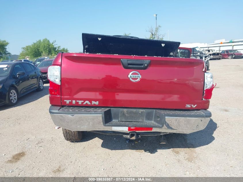 2017 Nissan Titan Sv VIN: 1N6AA1EK5HN536696 Lot: 39835987